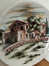 Piatto ceramica artistica - piatto,