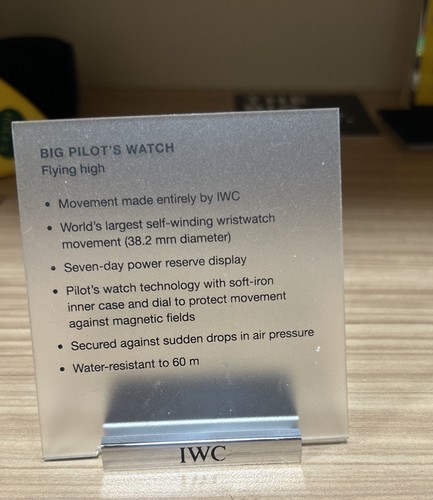 Iwc big pilot watch - iwc,