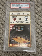 1997 BIGLIETTO BULLS HORNETS