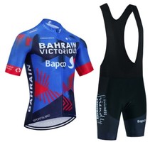 Completo Ciclismo BAHRAIN 2023 estivo Divisa abbigliamento MTB  Gel