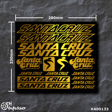 Santa Cruz Sticker Oro | Set