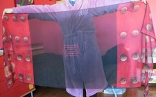 grande foulard scialle da donna Congedo CulturArte seta 100% trasparente 