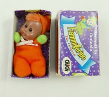 FIAMMIFERINO BAMBOLINA GIOCATTOLI GIG THE ORIGINAL ANNI 90 ARANCIONE