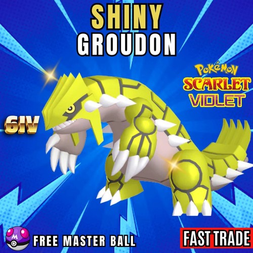 6iv groudon lucido - 6iv,