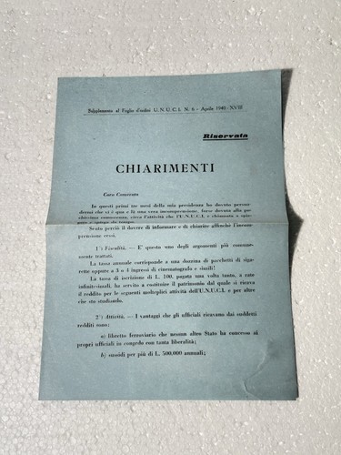 Chiarimenti supplemento - chiarimenti, a