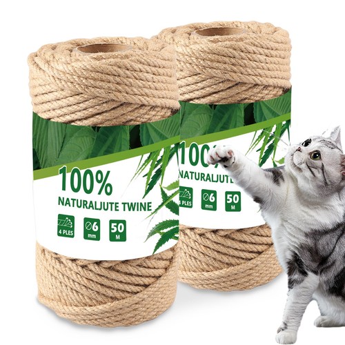 Corda tiragraffi per gatti - per, 50m