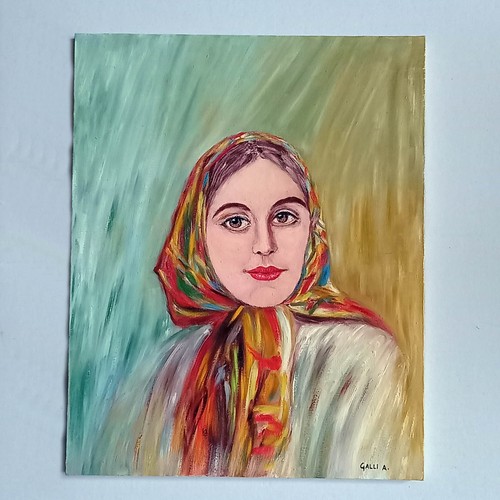 153 quadro volto - volto, di