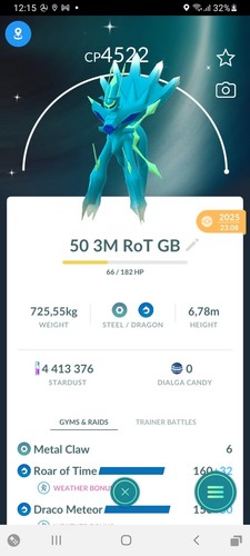 Pokemon trade shiny dialga - shiny,