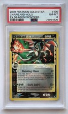 Pokémon Charizard Gold Star 100/101 Ex Dragon Frontiers PSA 8 ENG 2006