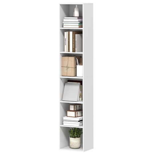 Homcom libreria ripiani - libreria, a