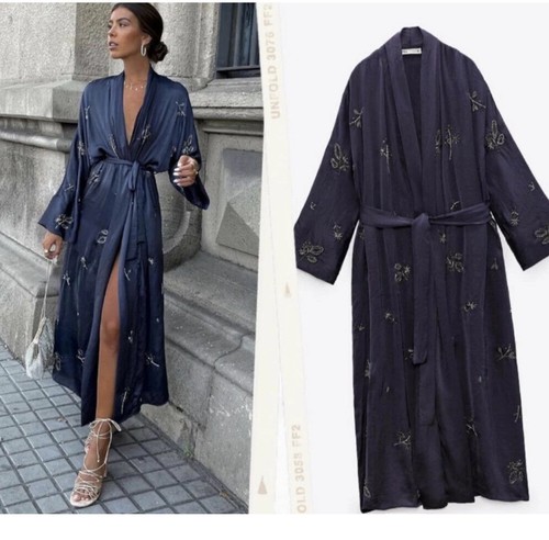 Abito zara kimono raso con - raso,
