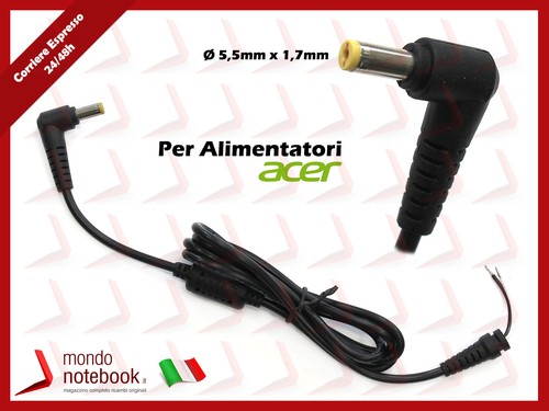 Cavo spinotto filo - filo, per