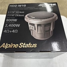 Alpine HDZ-W10 Subwoofer 10" |