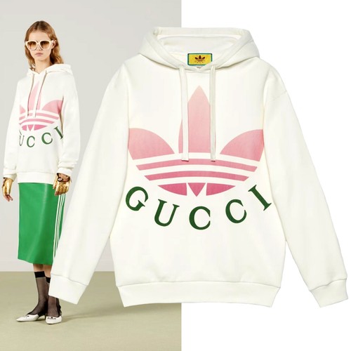 Gucci felpa adidas bianca - felpa,