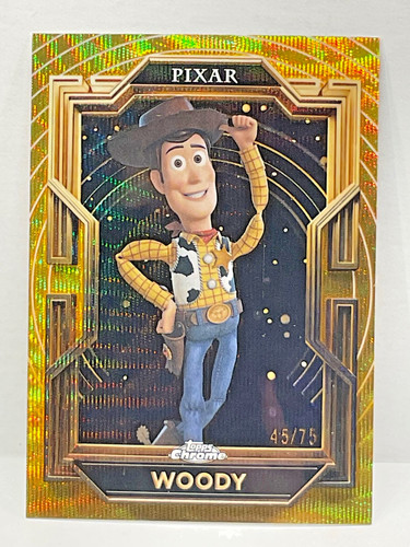 2025 topps pixar gold - topps, woody