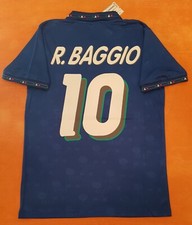 Maglia Calcio Italia Nazionale Baggio Mondiale USA 94 Football Soccer Shirt