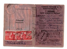 Lire Democratiche100 (I.lastra) 2 copie cartolina riconoscimento