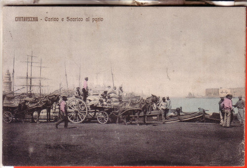 Cartolina civitavecchia fp - cartolina,
