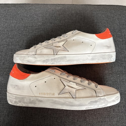 Golden goose superstar white - golden,