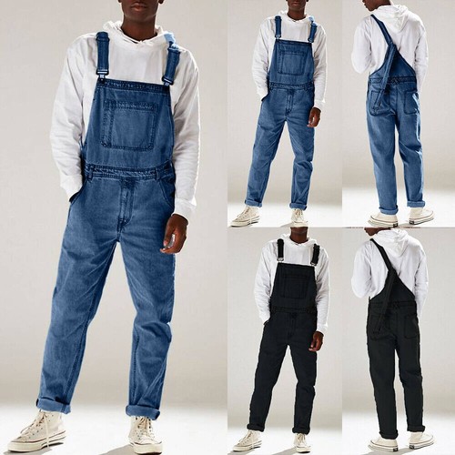 Salopette uomo denim salopette