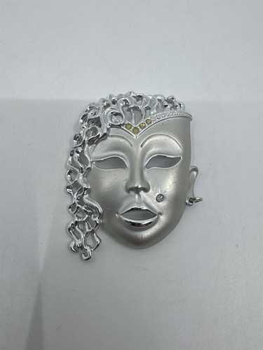 Spilla vintage con - , strass