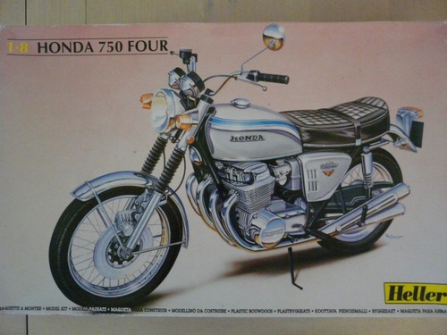 Maquette moto heller - moto,