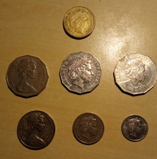 Australia lotto di monete da 1
