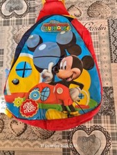 Topolino Mickey Mouse zainetto asilo scuola Disney
