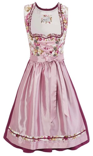 Dirndl donna zieglstadl midi - dirndl,