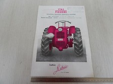 BROCHURE DEPLIANT ORIGINALE ITAL FISSORE TRATTORE RUBINO CONC. PENCO VALENZA