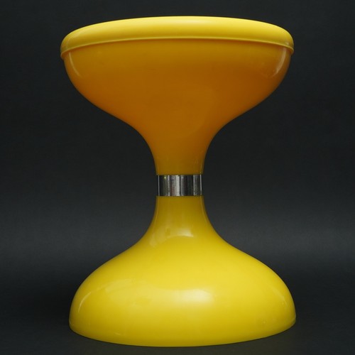 Sgabello vintage plastica - sgabello,