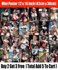 Mini Poster Carta Anime