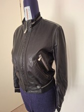 Giubbino donna in pelle