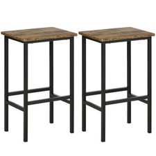 HOMCOM Set 2 Sgabelli da Bar