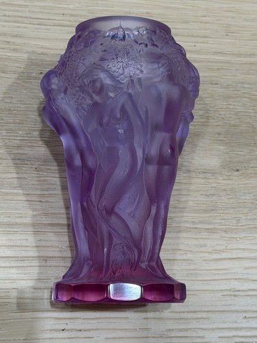 Lalique vase bacchantes - vase,