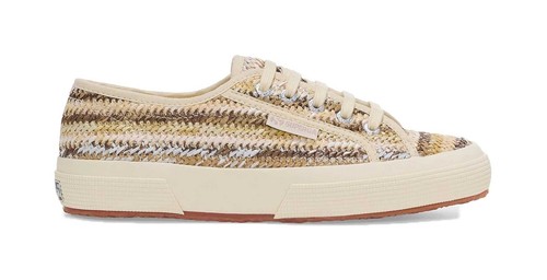 Raffia beige weaving - beige,