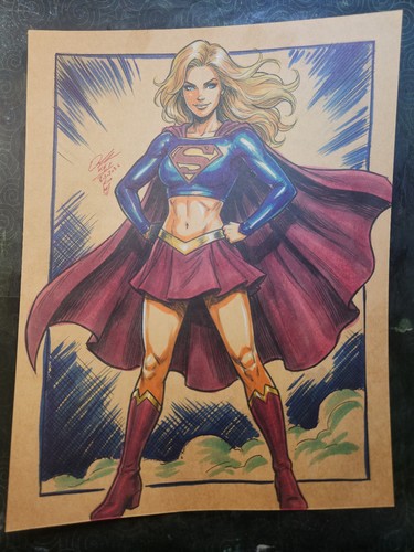 Supergirl illustrazione