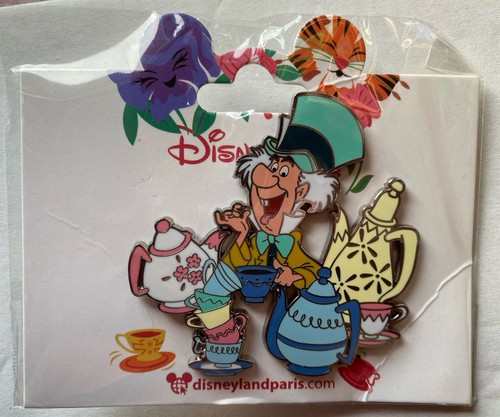 Pin broche alice chapelier - pin’s,