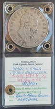 5 LIRE 1871 MILANO SCUDO RE