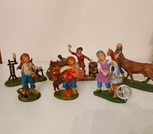 Lotto statuine presepe - lotto, 6
