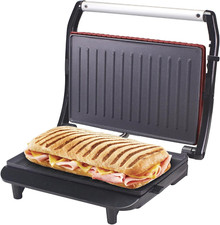 💚TOSTAPANE PROFESSIONALE PIASTRA PER TOAST TOSTIERA SANDWICH 850W ANTIADERENTE