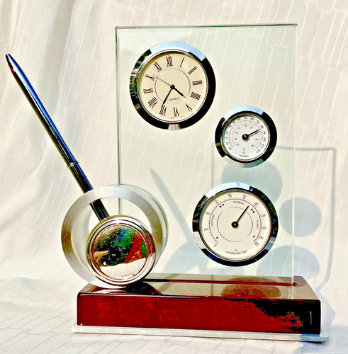 Set ufficio con orologio - ufficio,