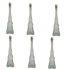 6 Bottiglie in vetro Torre