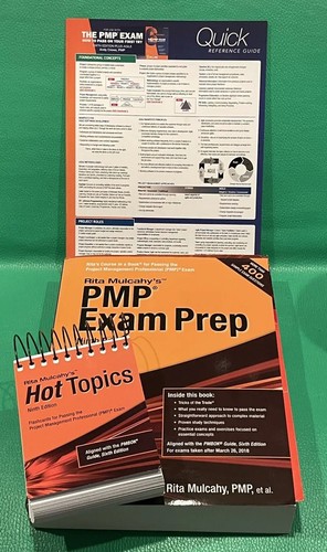Rita mulcahy pmp exam prep - mulcahy's,