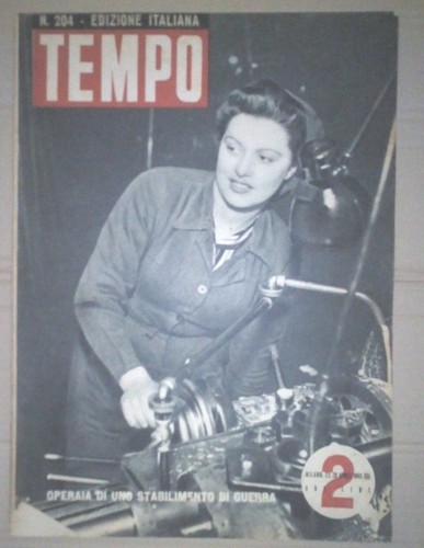Ww2 tempo rivista epoca - *tempo-rivista, d'epoca