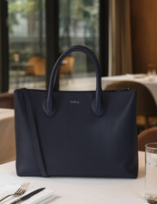 NEW FURLA Martha Dark Blue