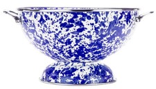 Enamelware Large Colander, 5