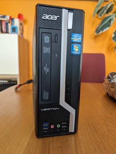 Mini tower acer veriton - pc,