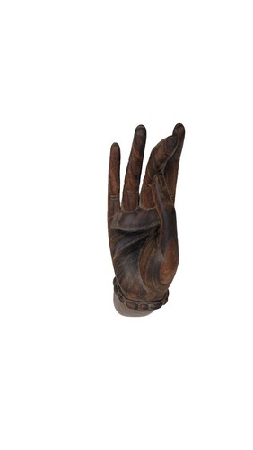 Mano scultura legno da - in,