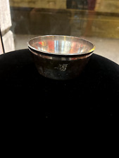 CIOTOLA  METALLO F.LLI BROGGI MILANO LLOYD TRIESTINO NAVI SHIPS OLD VASE SIGNED